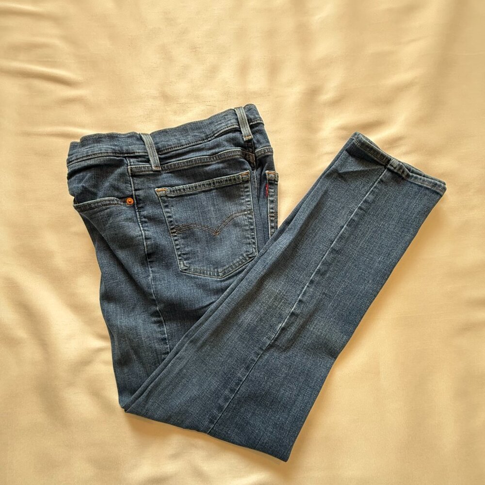 Women's High Rise Straight Leg Lei's Jeans Sz W29 x L30 Stretch - Picture 2 of 5